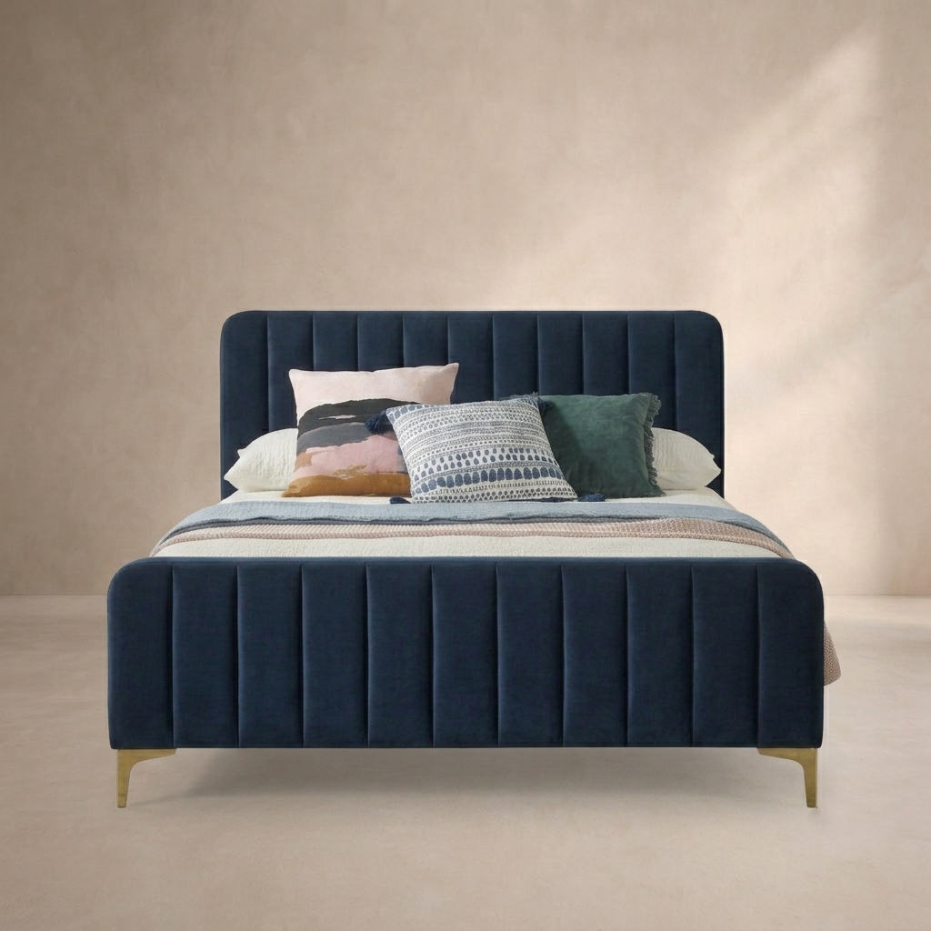Sabrina Velvet Bed
