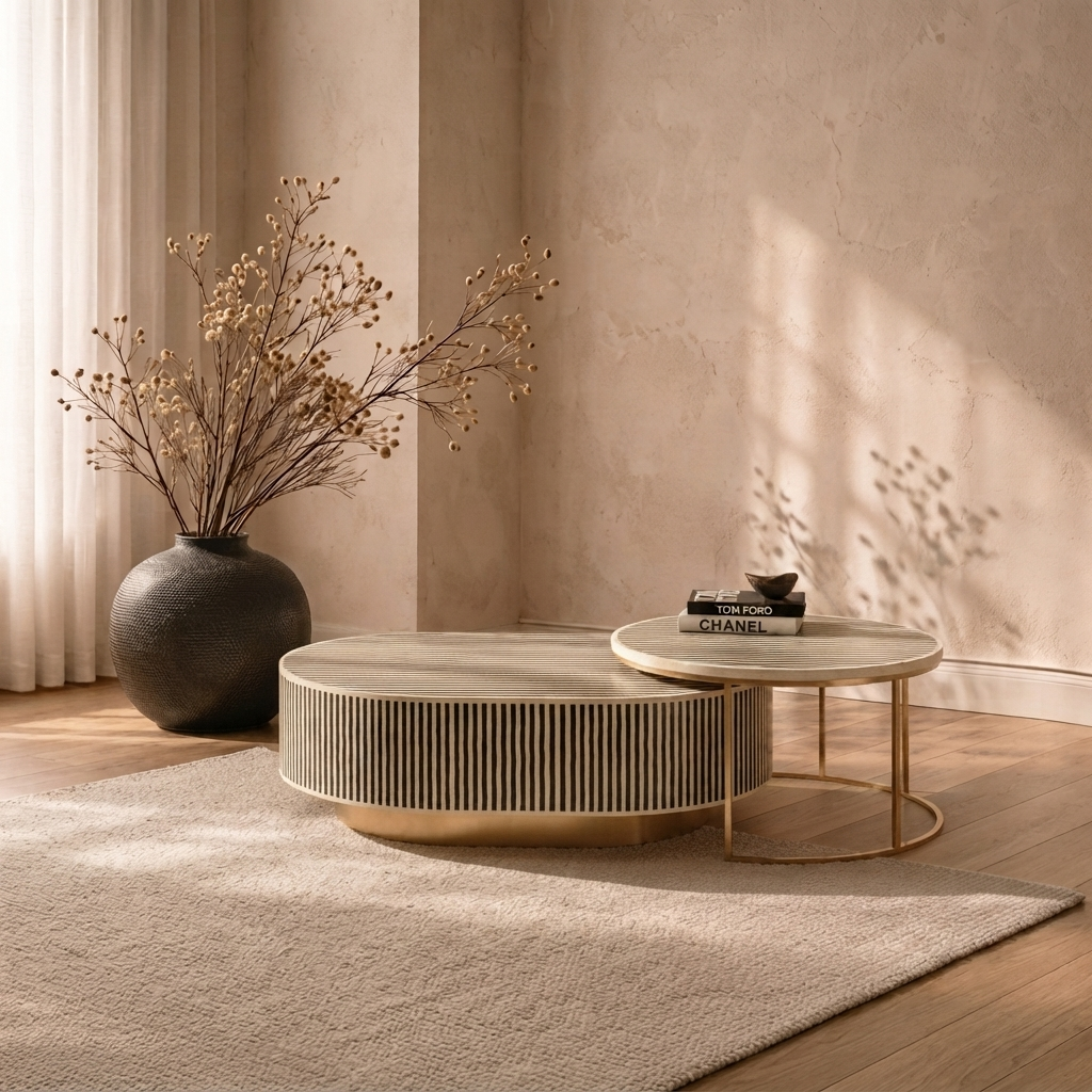 Jordan Nesting Coffee Table - Waterfall