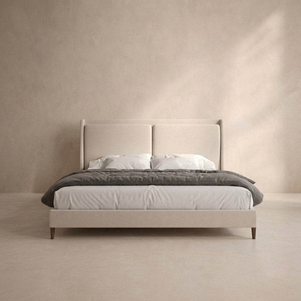 Potter Upholstered HighBack Bed