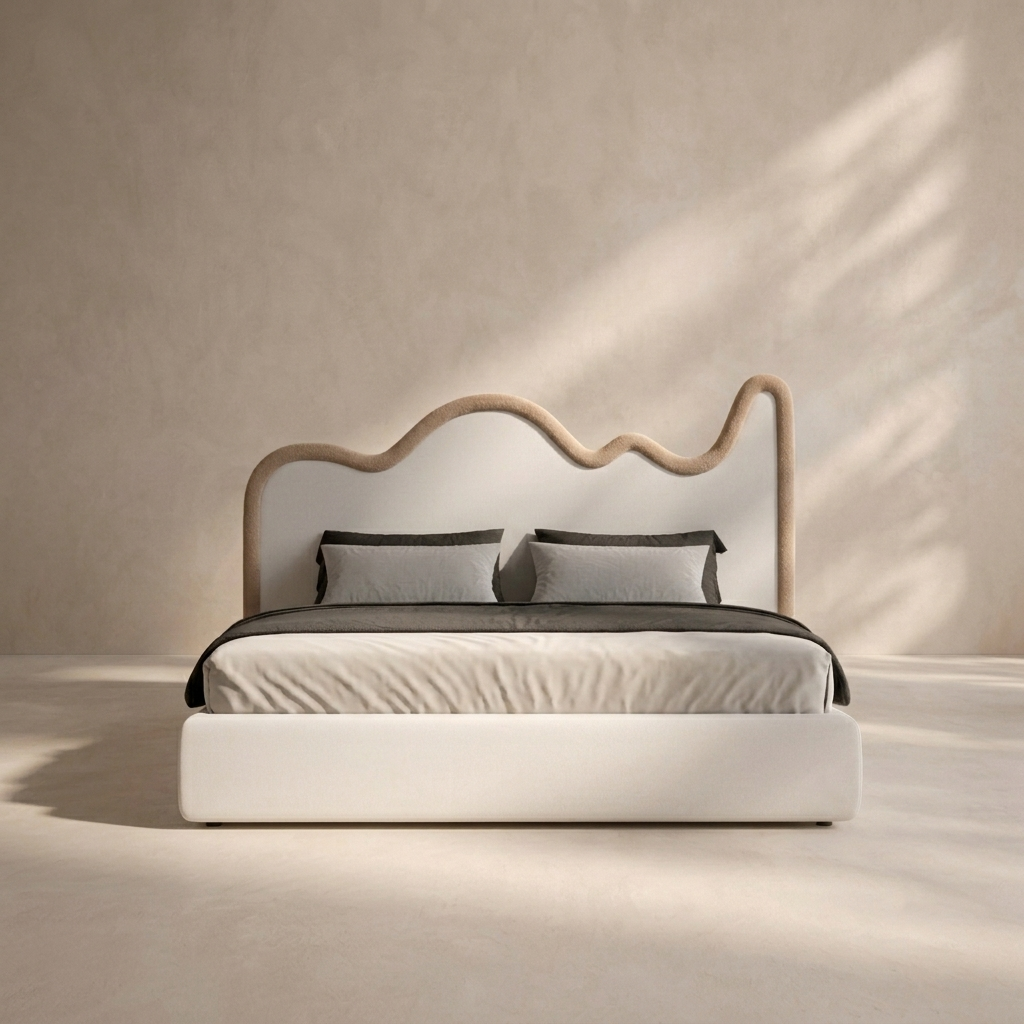 Artistic Crest Bed