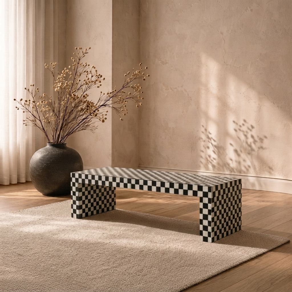 Checkmate Inlay coffee table