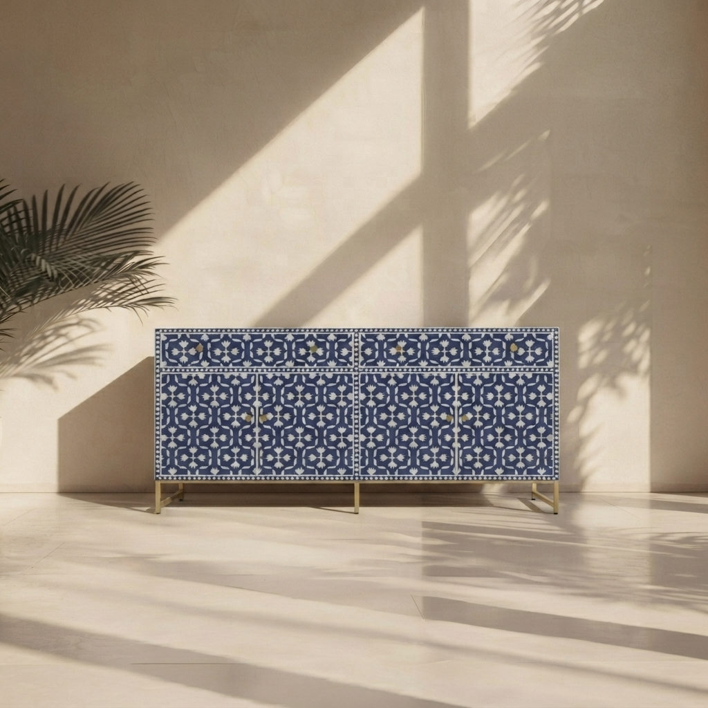 Inlay Sideboard - Floral