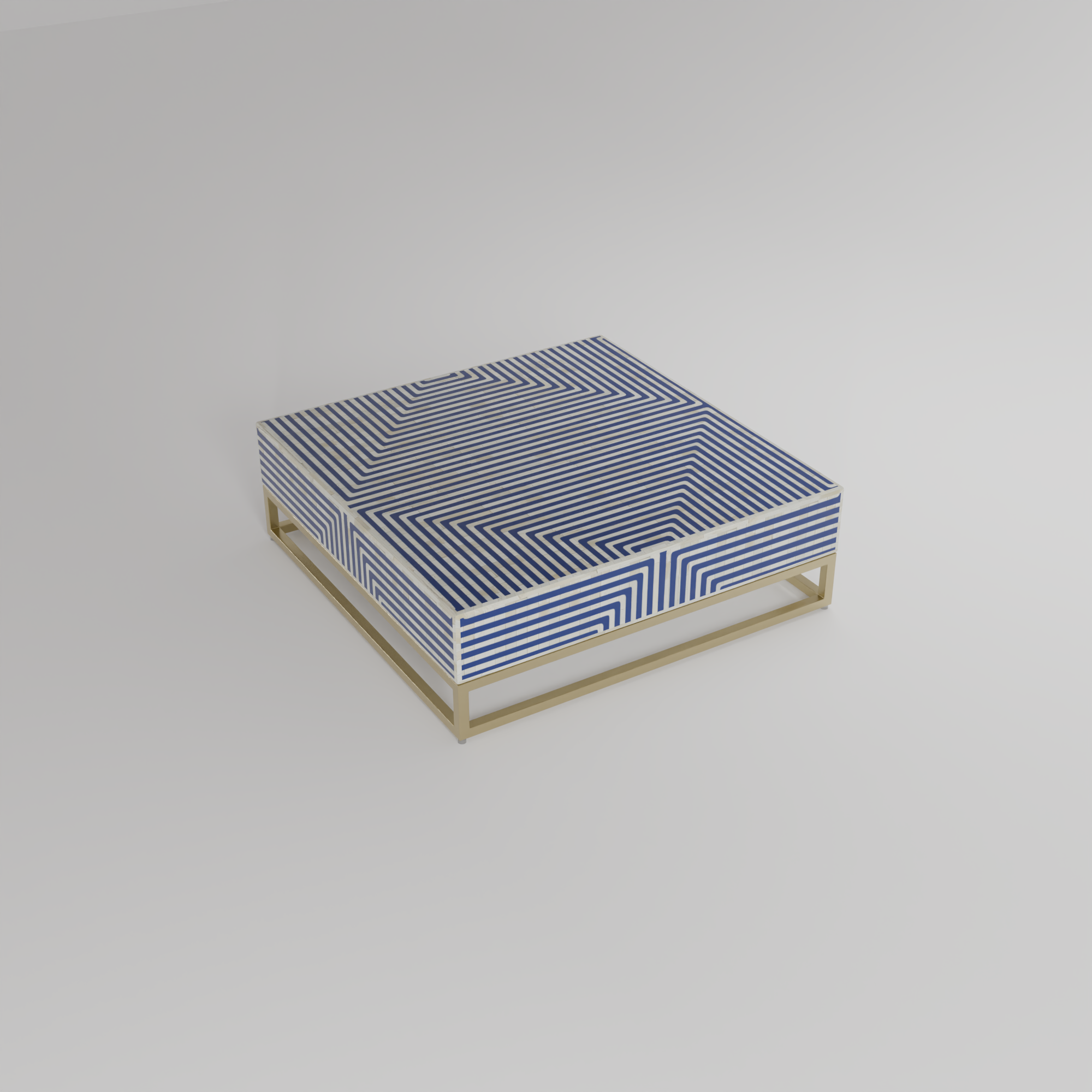 Harmony Inlay Square Coffee Table