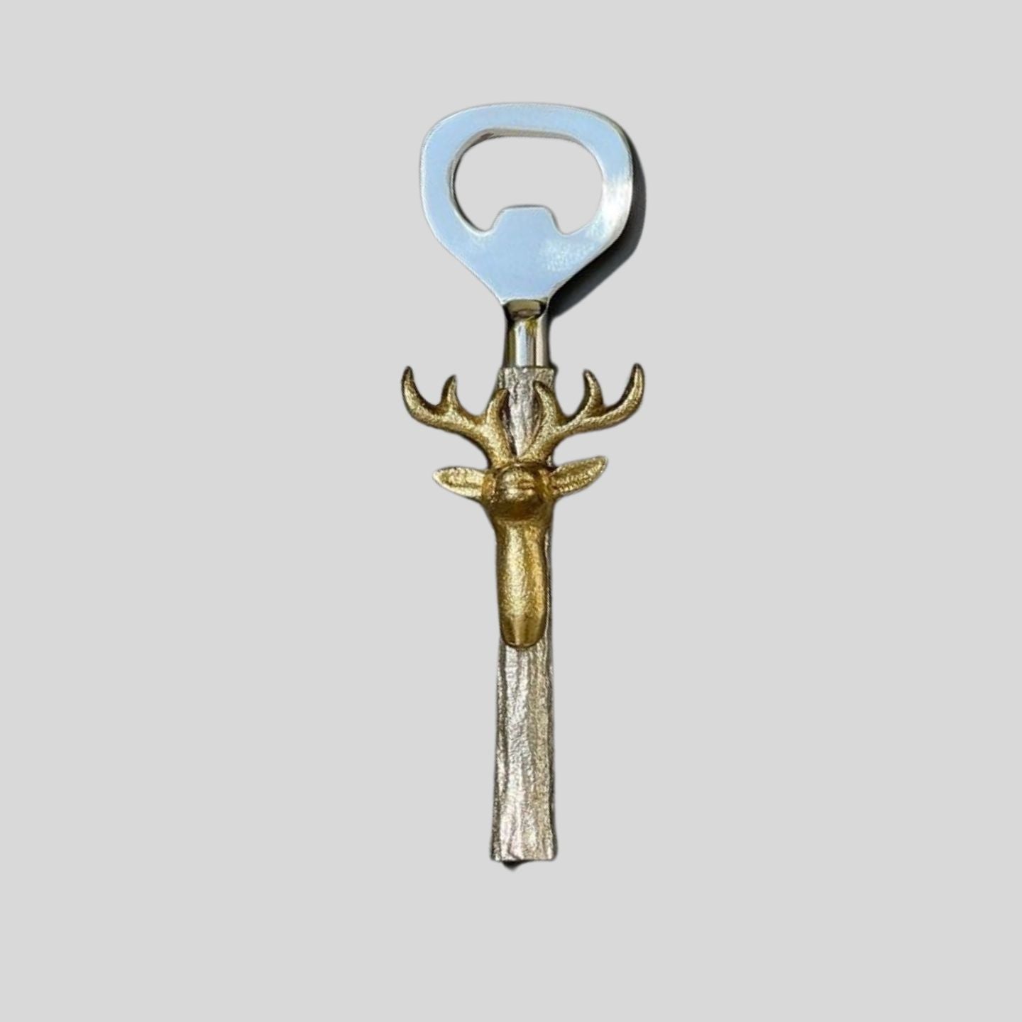Premium handcrafted corkscrew featuring stag motif
