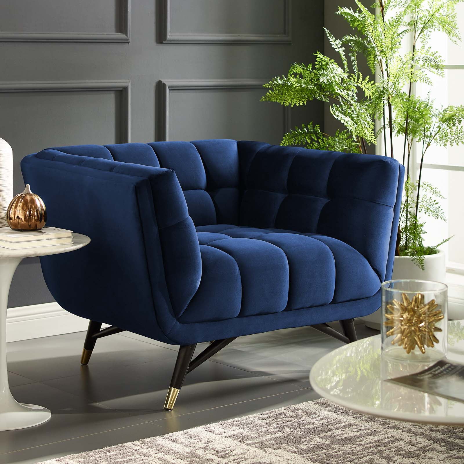 Luxe Velvet Accent Chair	