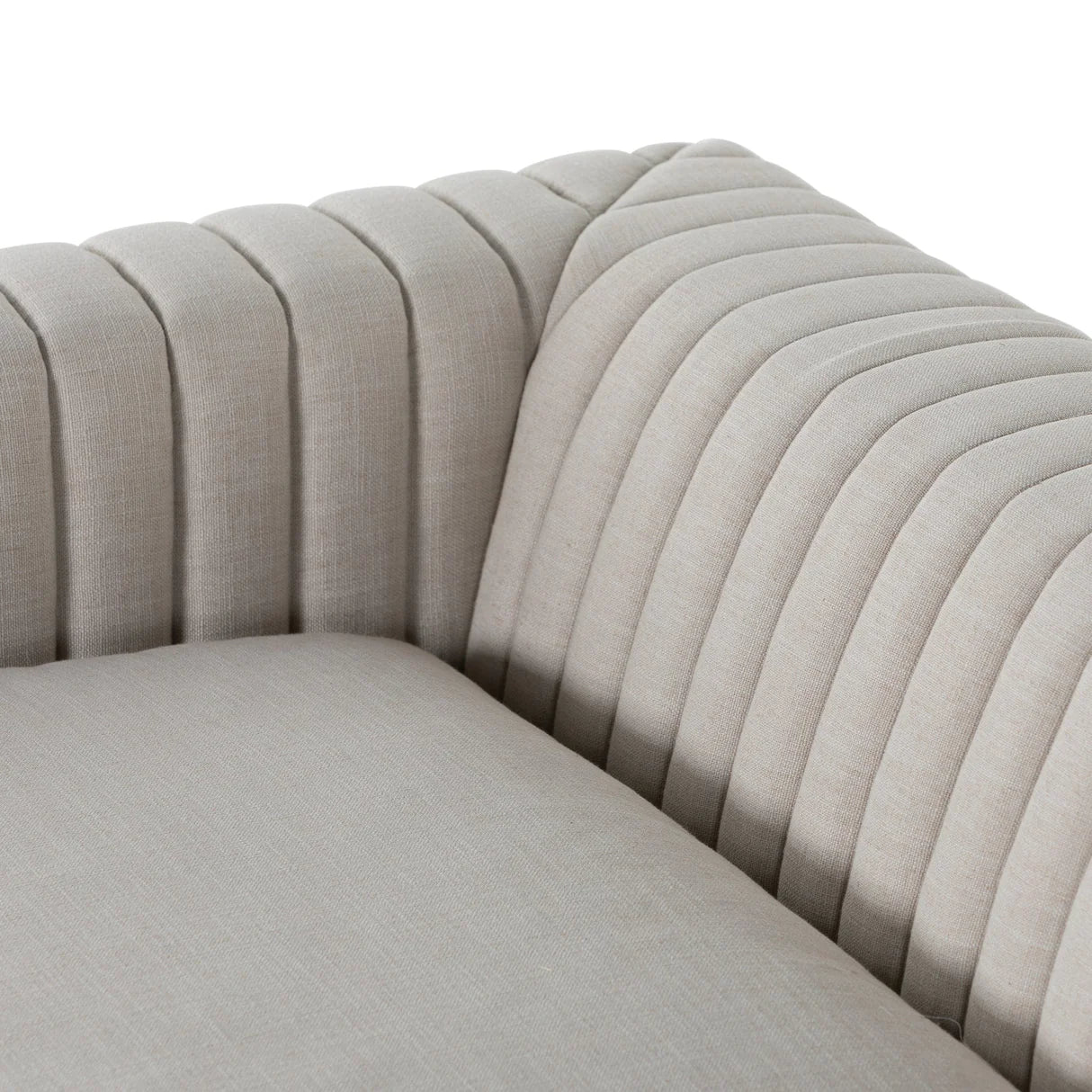Luxe lounge luxury sofa with sleek base design