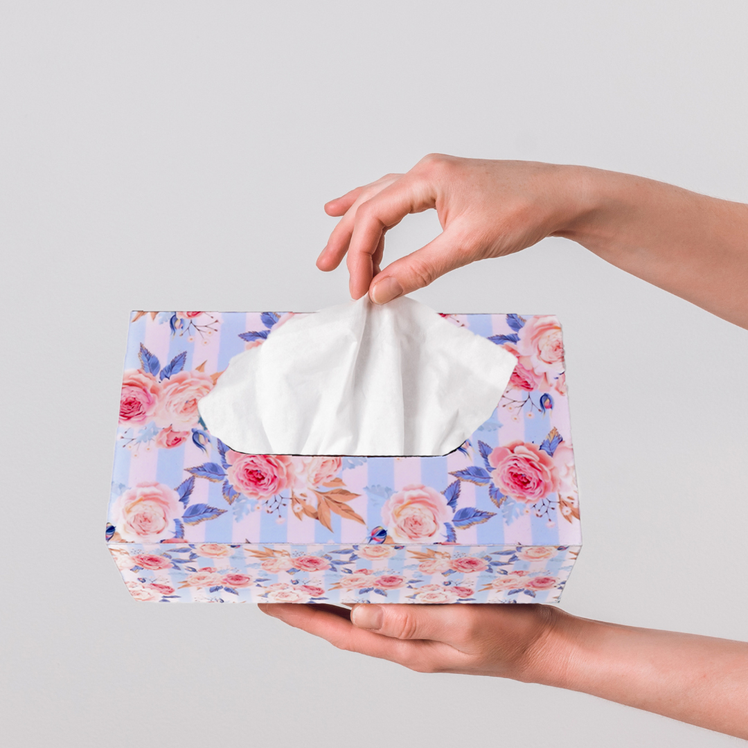 Stylish tissue box perfect for coffee tables
