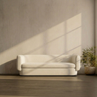 Maya Curved Boucle Sofa