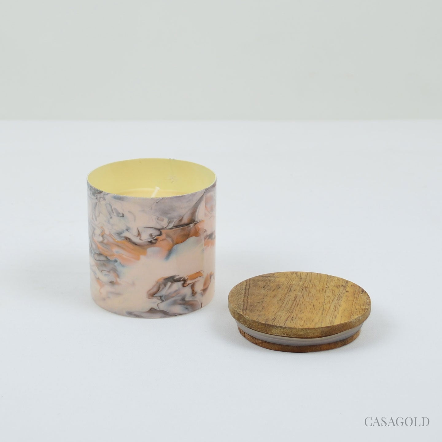 Natural Beeswax Candle for Eco-Friendly Decor	