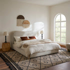 Rochelle Upholstered Bouclé Bed