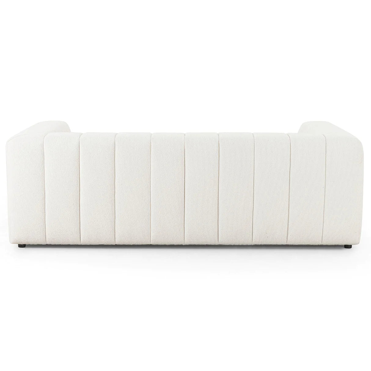 "Tufted loveseat sofa in luxury fabric for stylish interiors"
