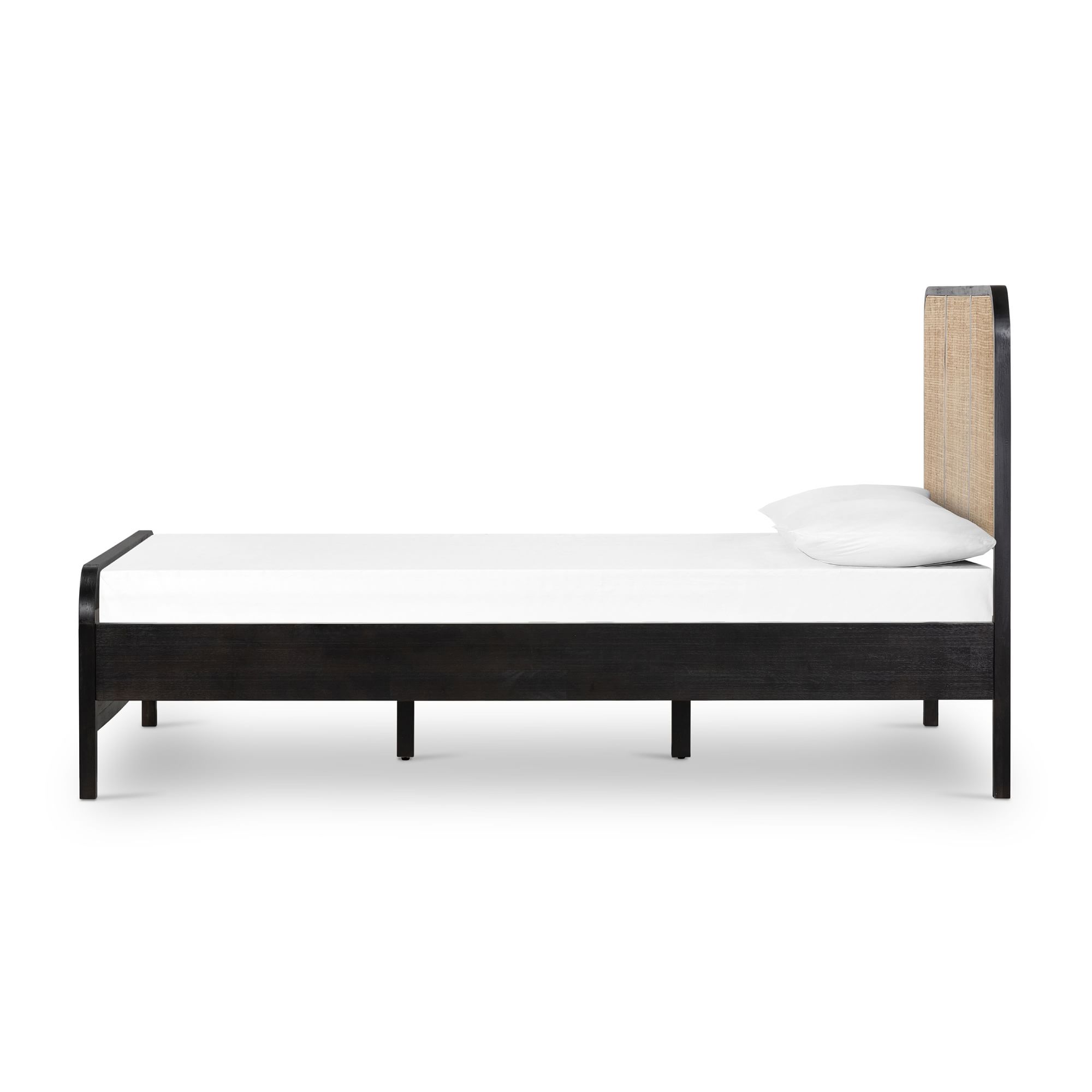 Wooden Frame Wings Bed for Modern Bedrooms