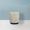 Nemo Mother of Pearl Drum Side Table