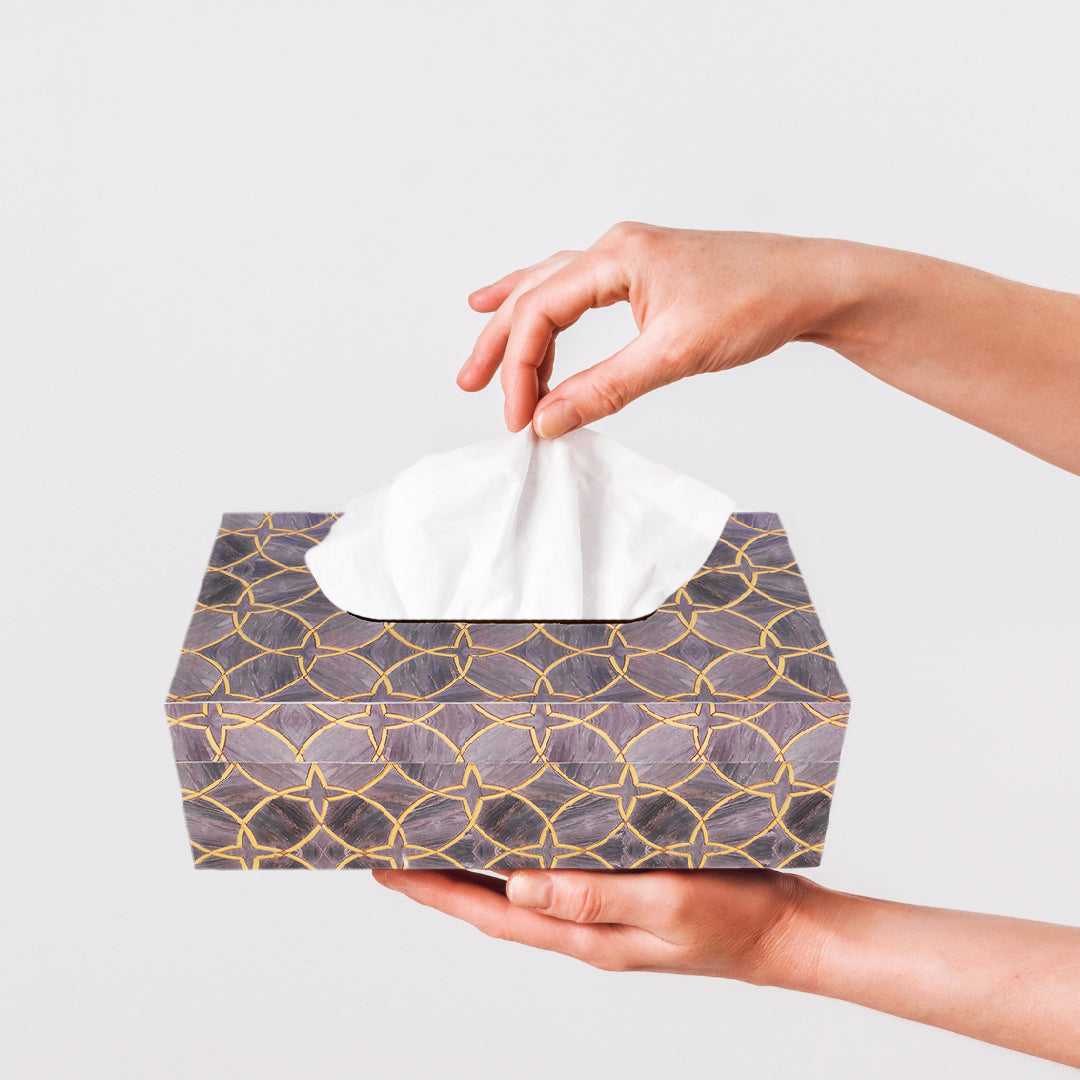 Elegant tissue box for upscale home decor
