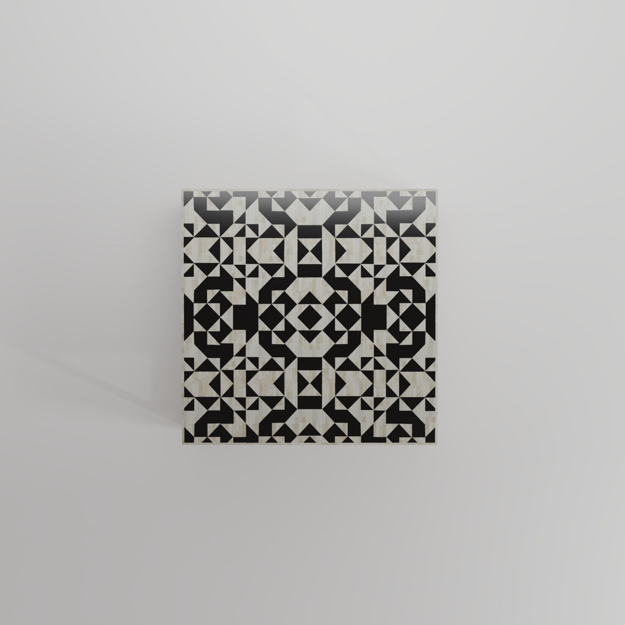 kingsley black bone inlay coffee table square