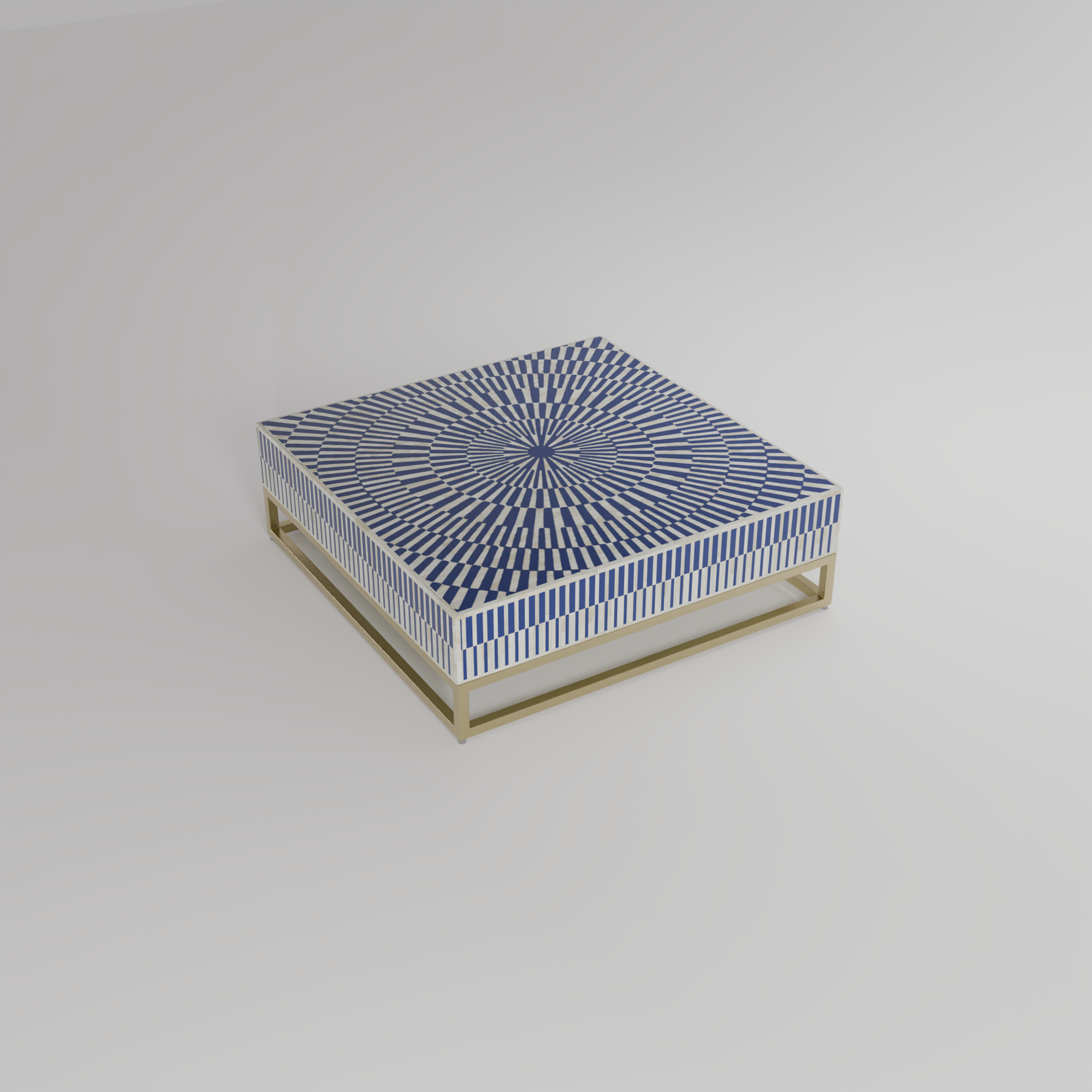 indigo square coffee table 