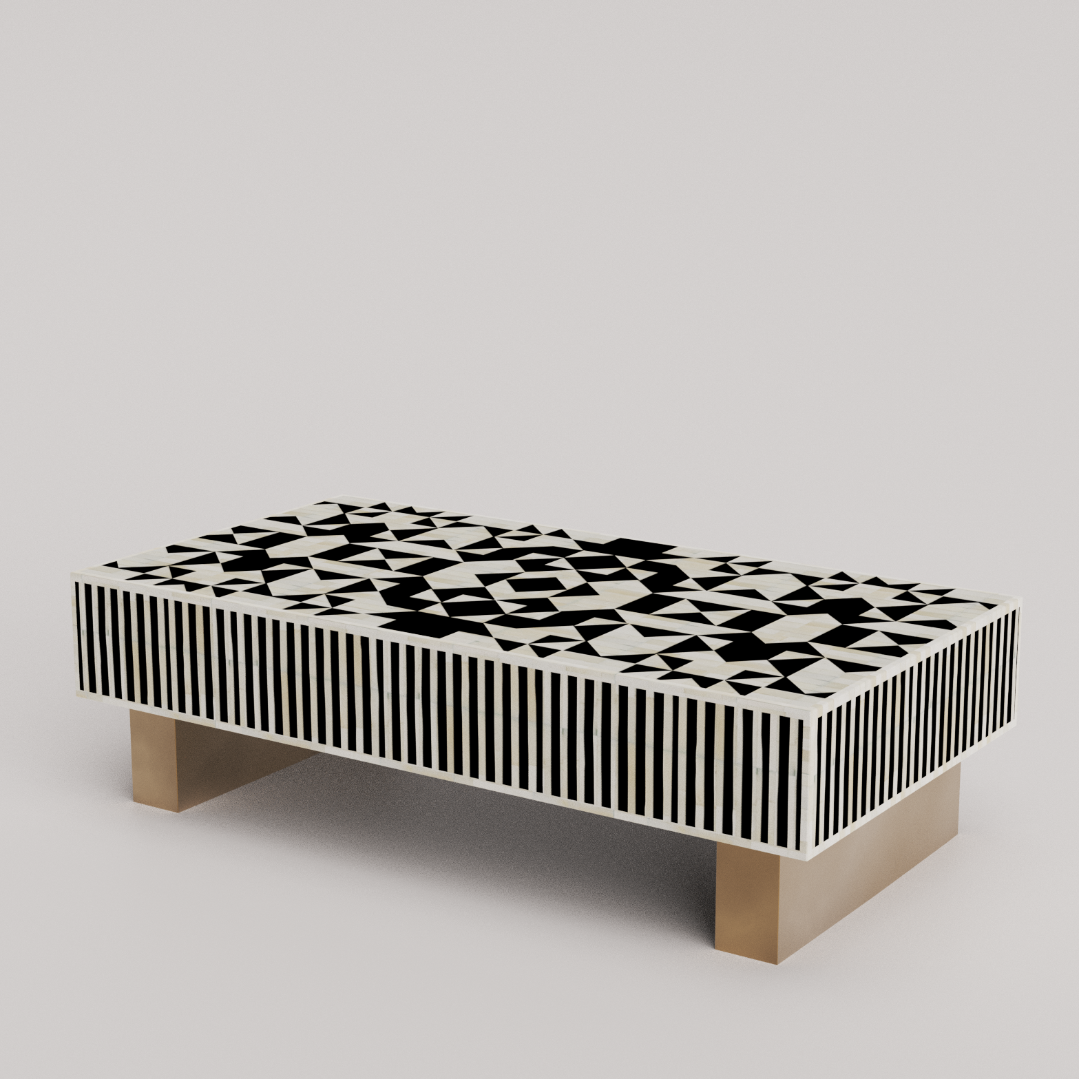 Luxom Rectangle Coffee Table - Kingsley