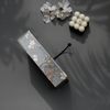 Square Napkin Holder - Grey & Gold