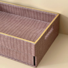 Leather Tea Tray / Organiser - Light Brown