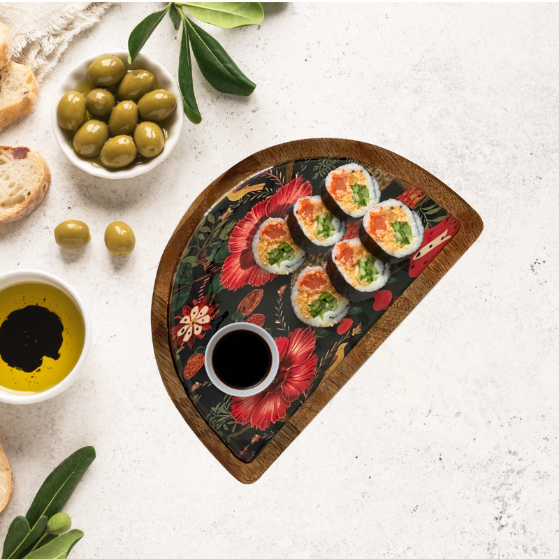 laminateds platter wooden plater classic platers