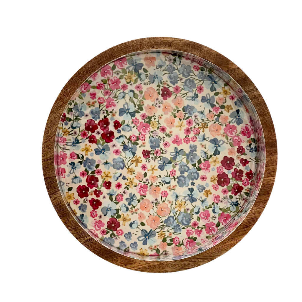 Wooden Serving Bowl - Fruity Pebbles