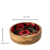 Wooden Serving Bowl - Bird of Paradise
