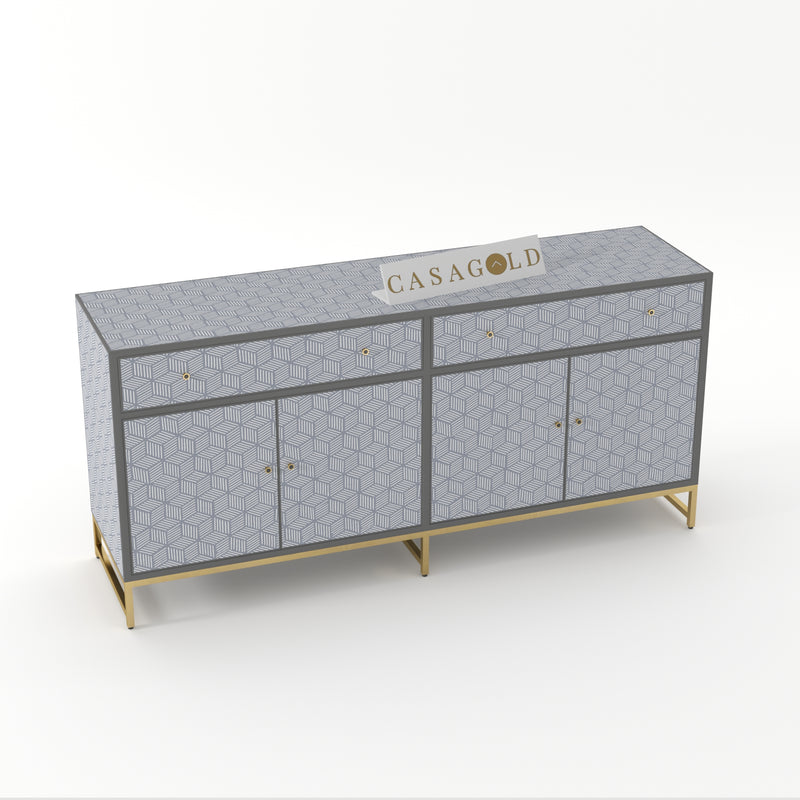 Geo Inlay Sideboard