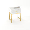 Inlay Bedside Table - Waterfall