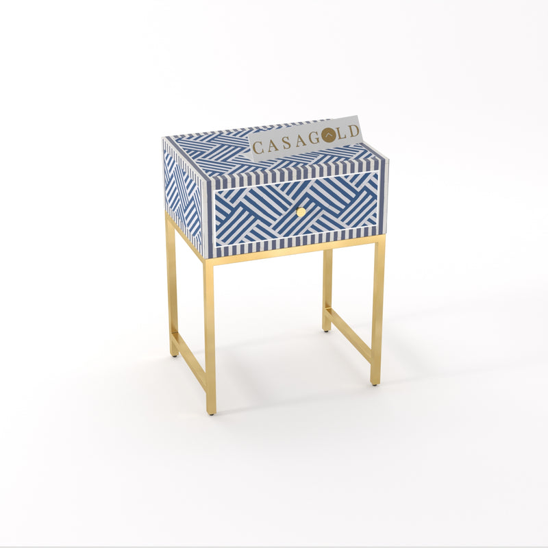 Inlay Bedside Table