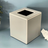 Leather Dustbin - Tan Brown