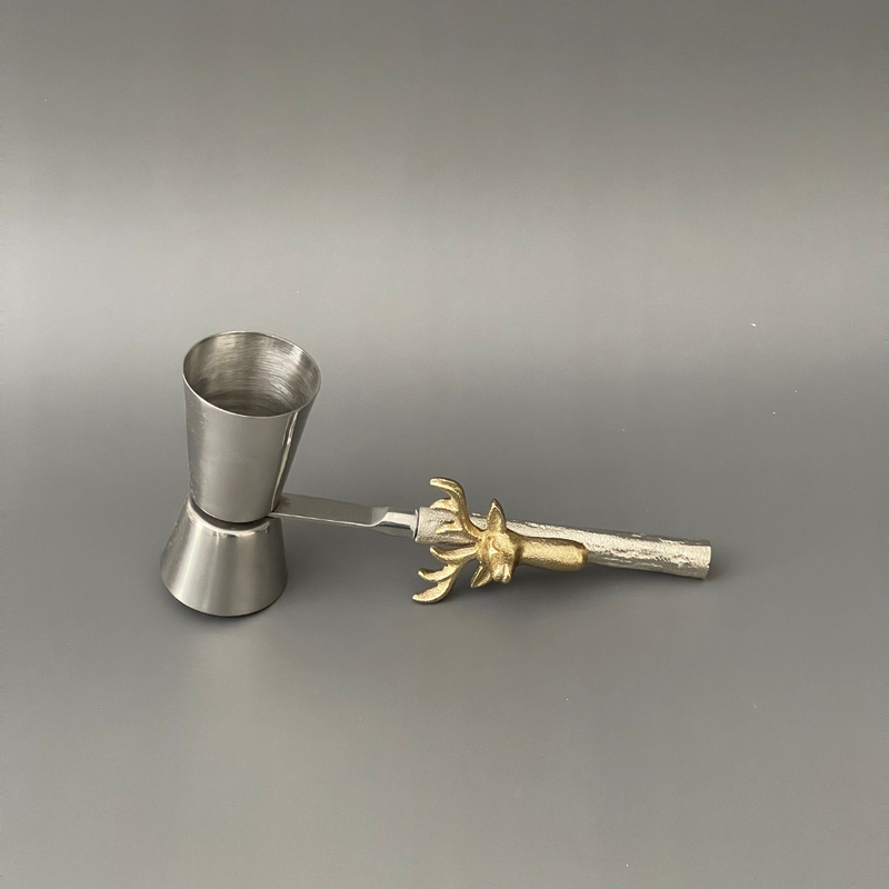 Stag Head Double Jigger