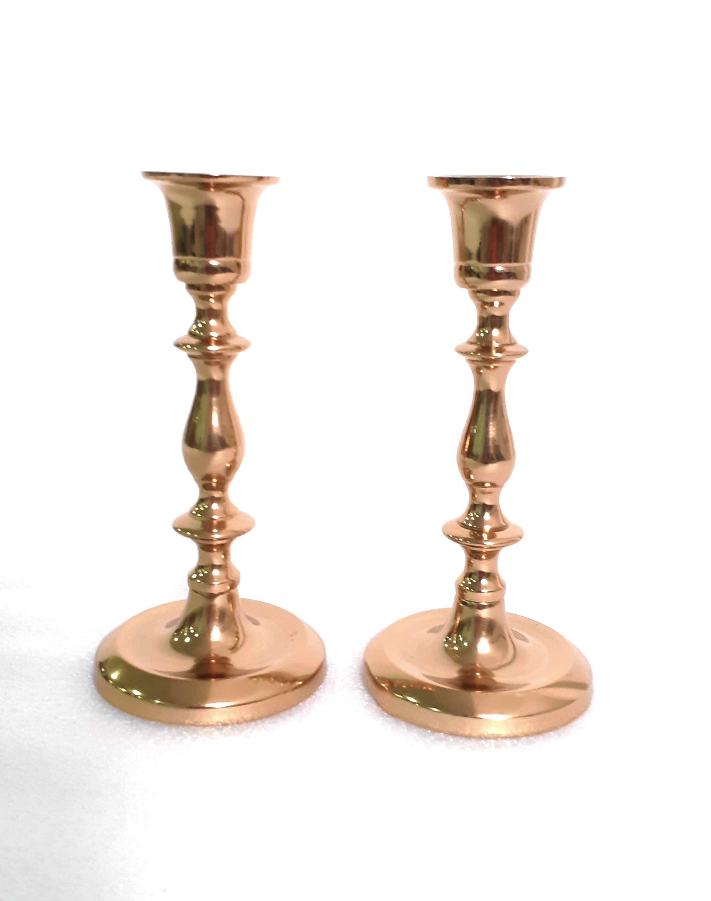 Brass Finish Candle Holder for Romantic Glow	