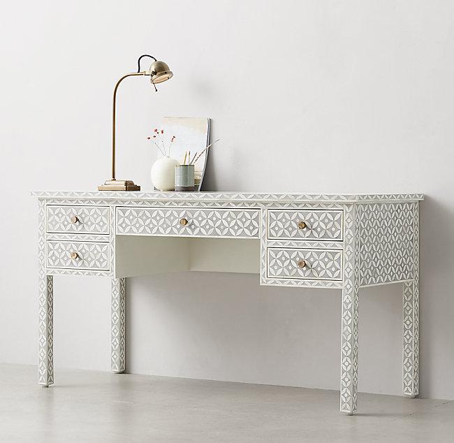 Majestic Inlay Study Desk