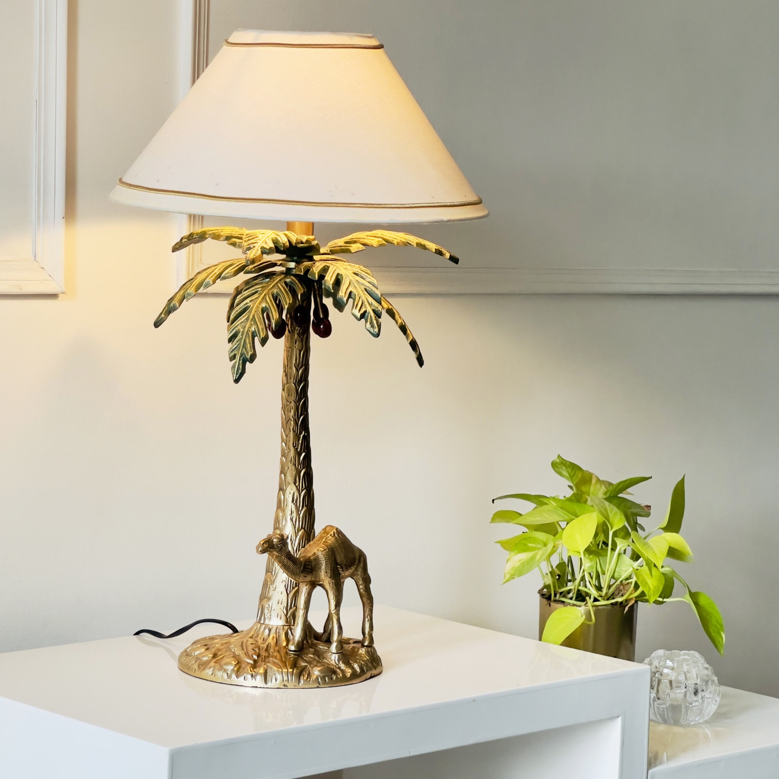 Fabric shade luxury lamp for soft lighting
