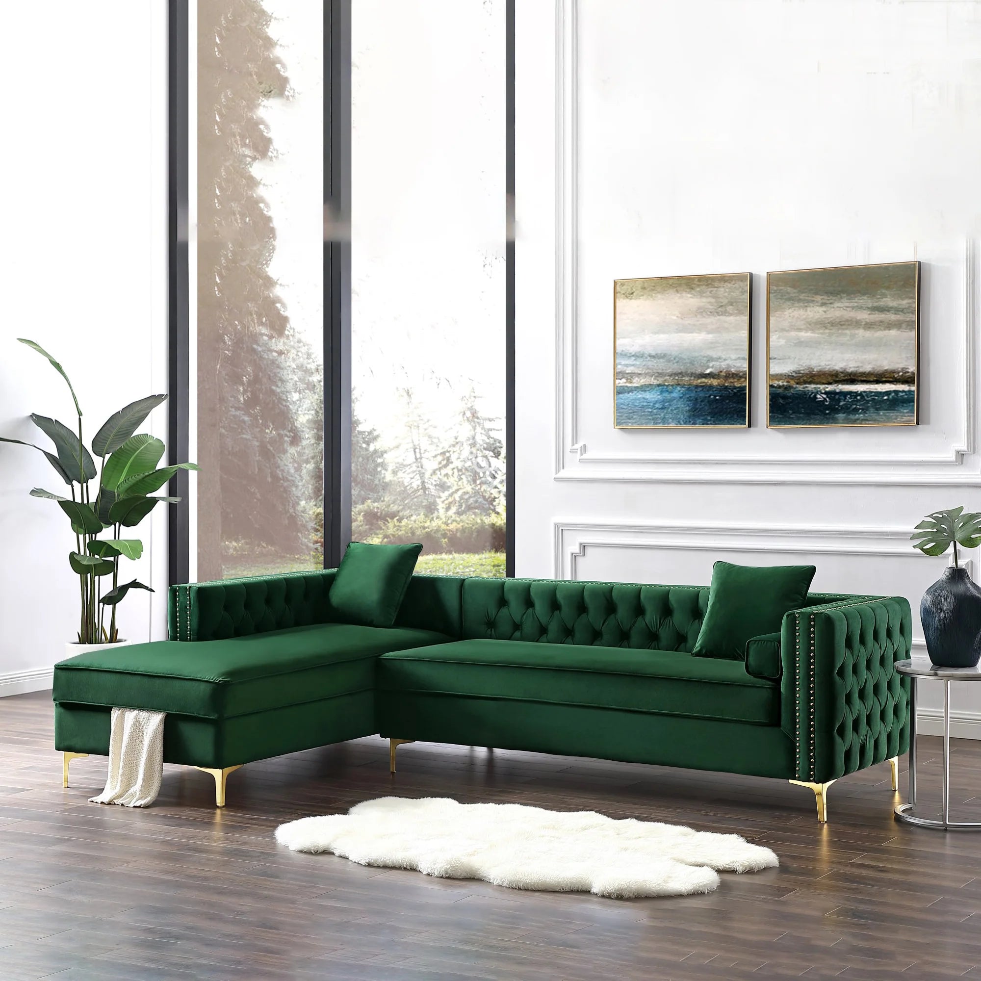 Compact luxury loveseat sofa perfect for urban spaces
