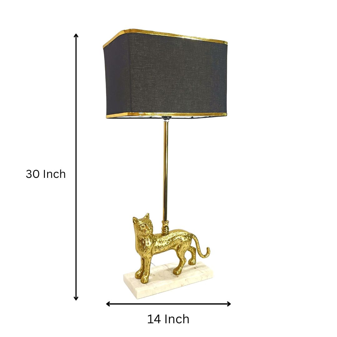 Contemporary luxury lamp with soft light glow
