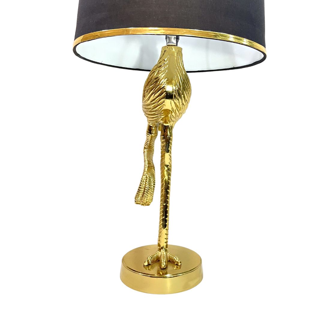 Elegant Luxury Table Lamp with Gold Accents	