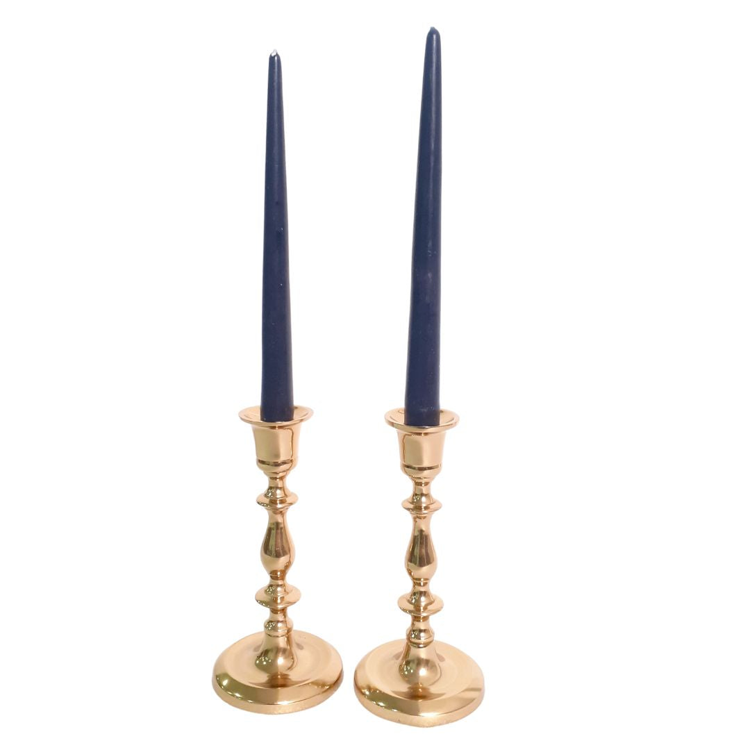 Handcrafted Brass Candle Holder for Rustic Charm	