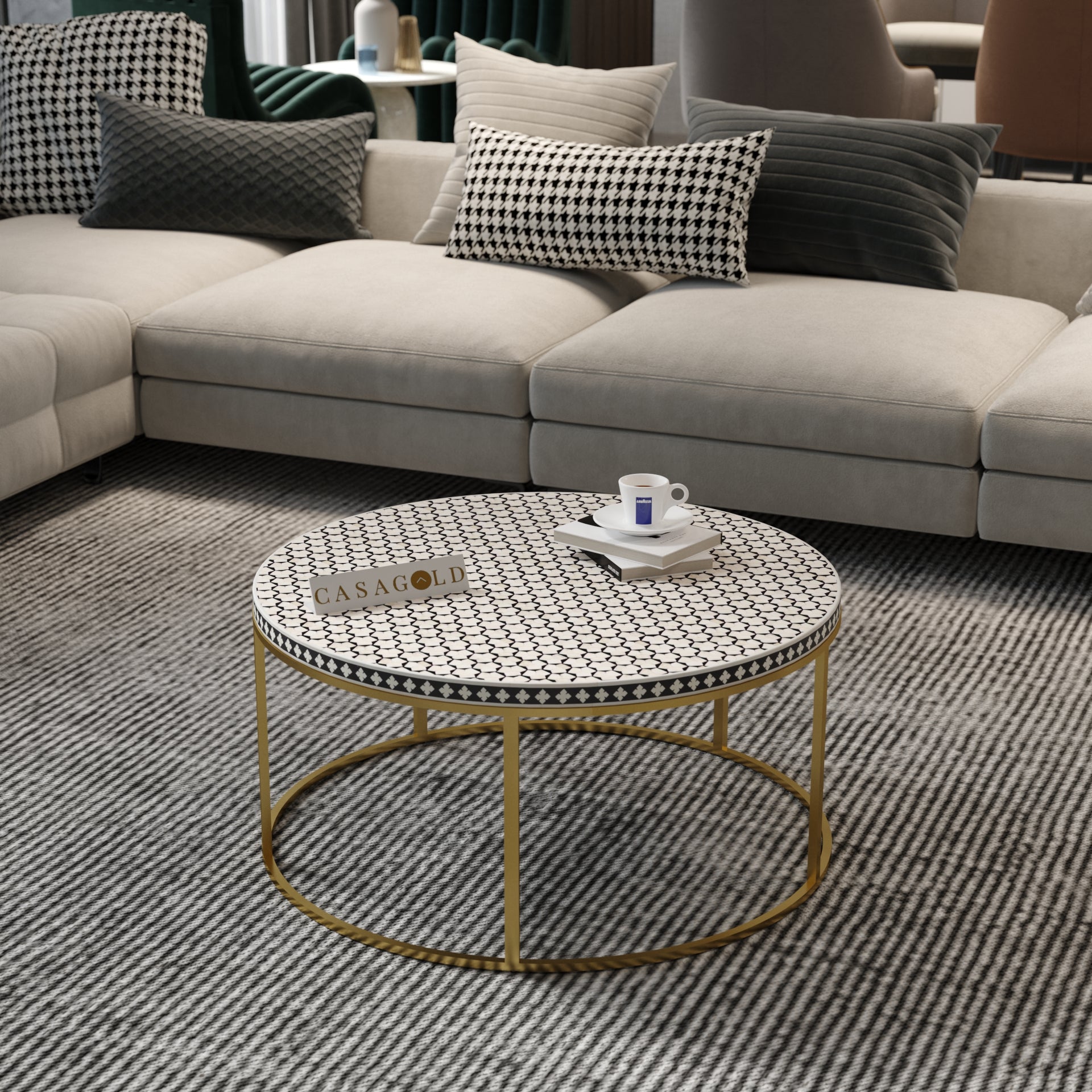 bone inlay marble coffee table coffee table with storage black coffee table