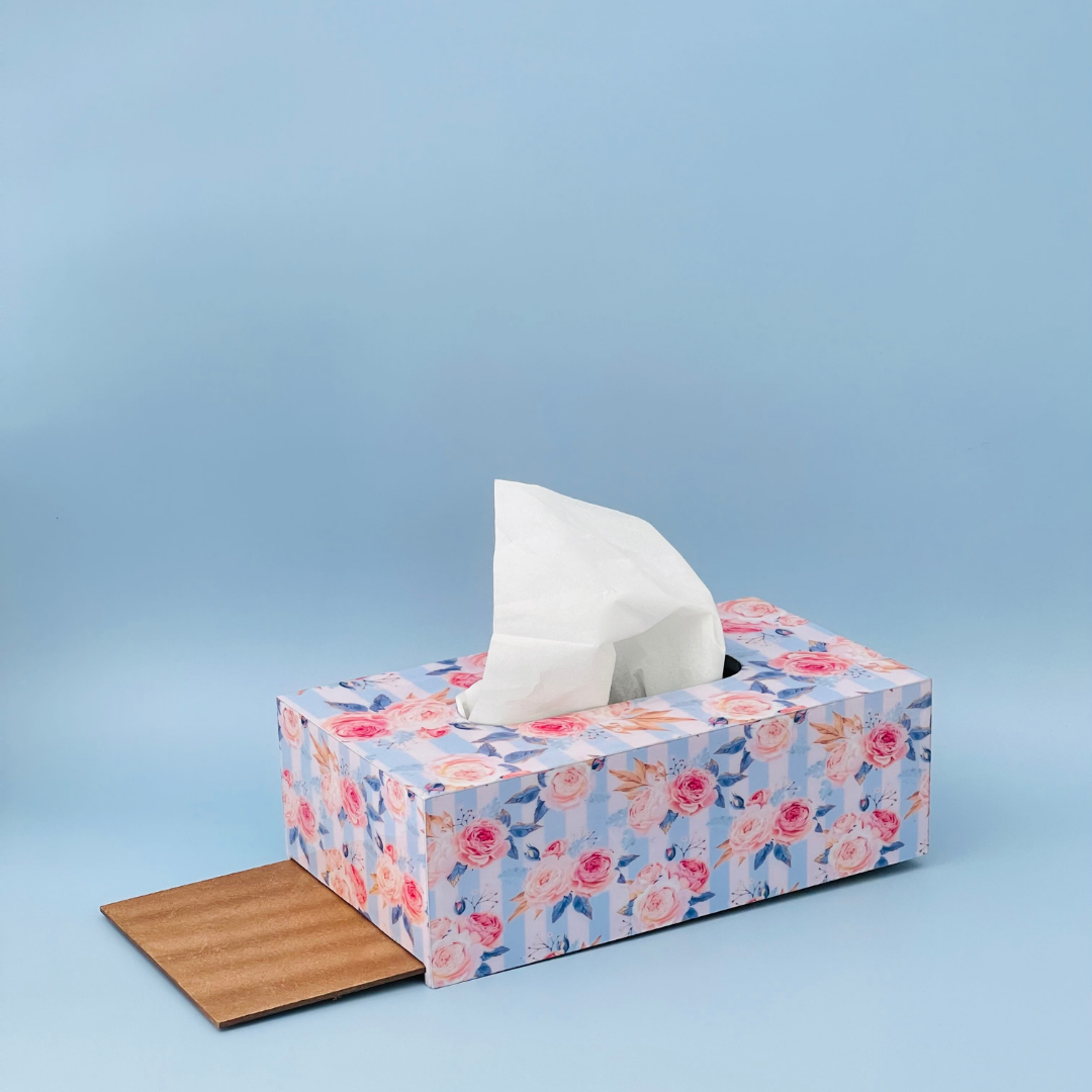 Luxury tissue box for elegant and upscale interiors
