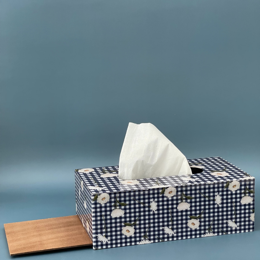 Luxury tissue box for elegant and upscale interiors
