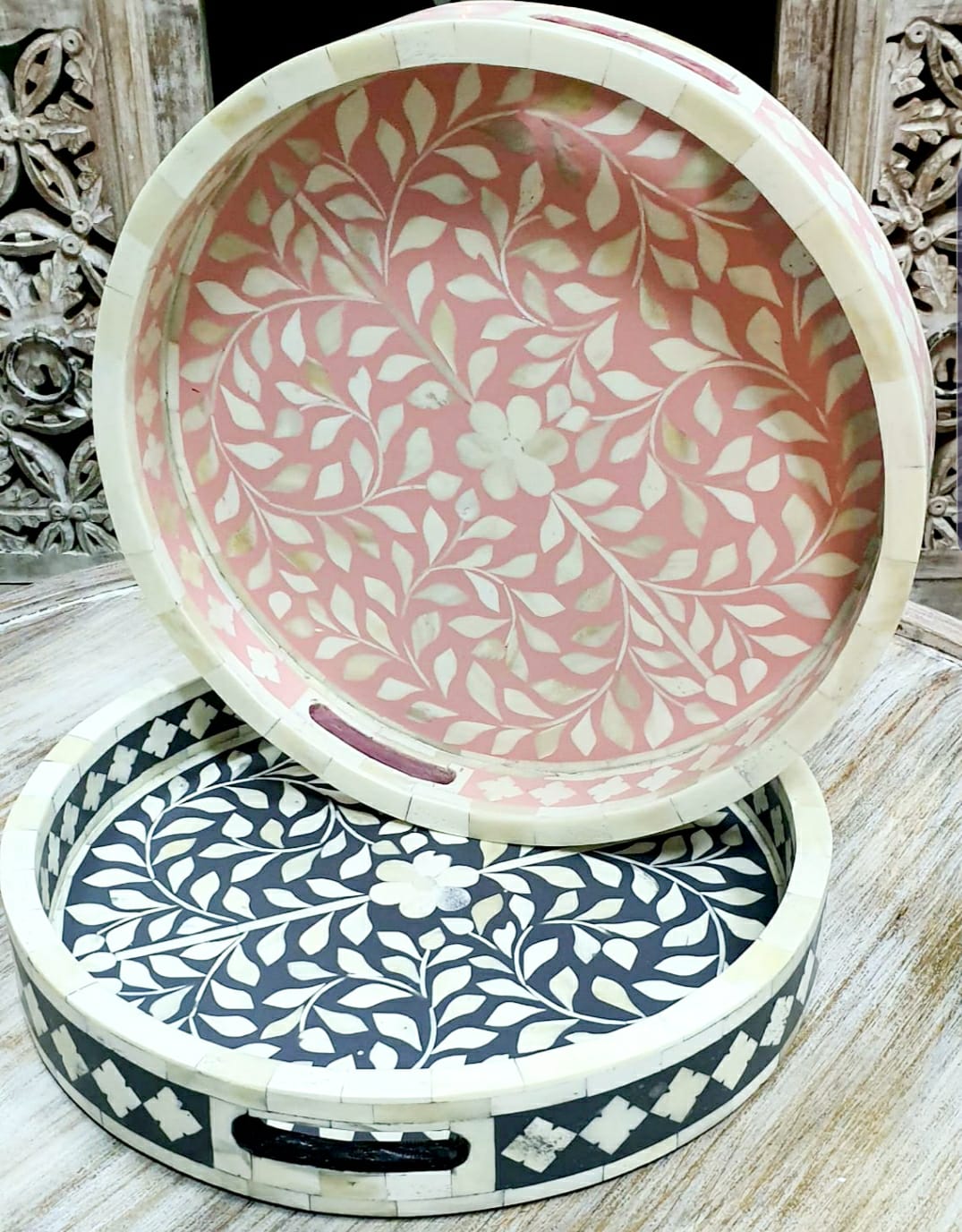 Modern bone tray with a luxurious finish
