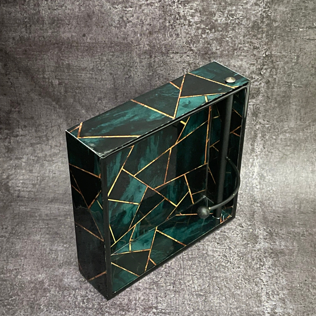 Modern tissue tray for functional decor
