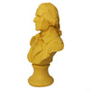 Mozart Bust Sculpture - Yellow