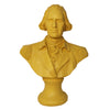 Mozart Bust Sculpture - Yellow