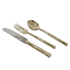 9 Pc Cutlery Set in Antique Finish