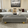 resin coffee table contemporary coffee table leather coffee table