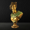 Apollo Bust Sculpture in Bronze