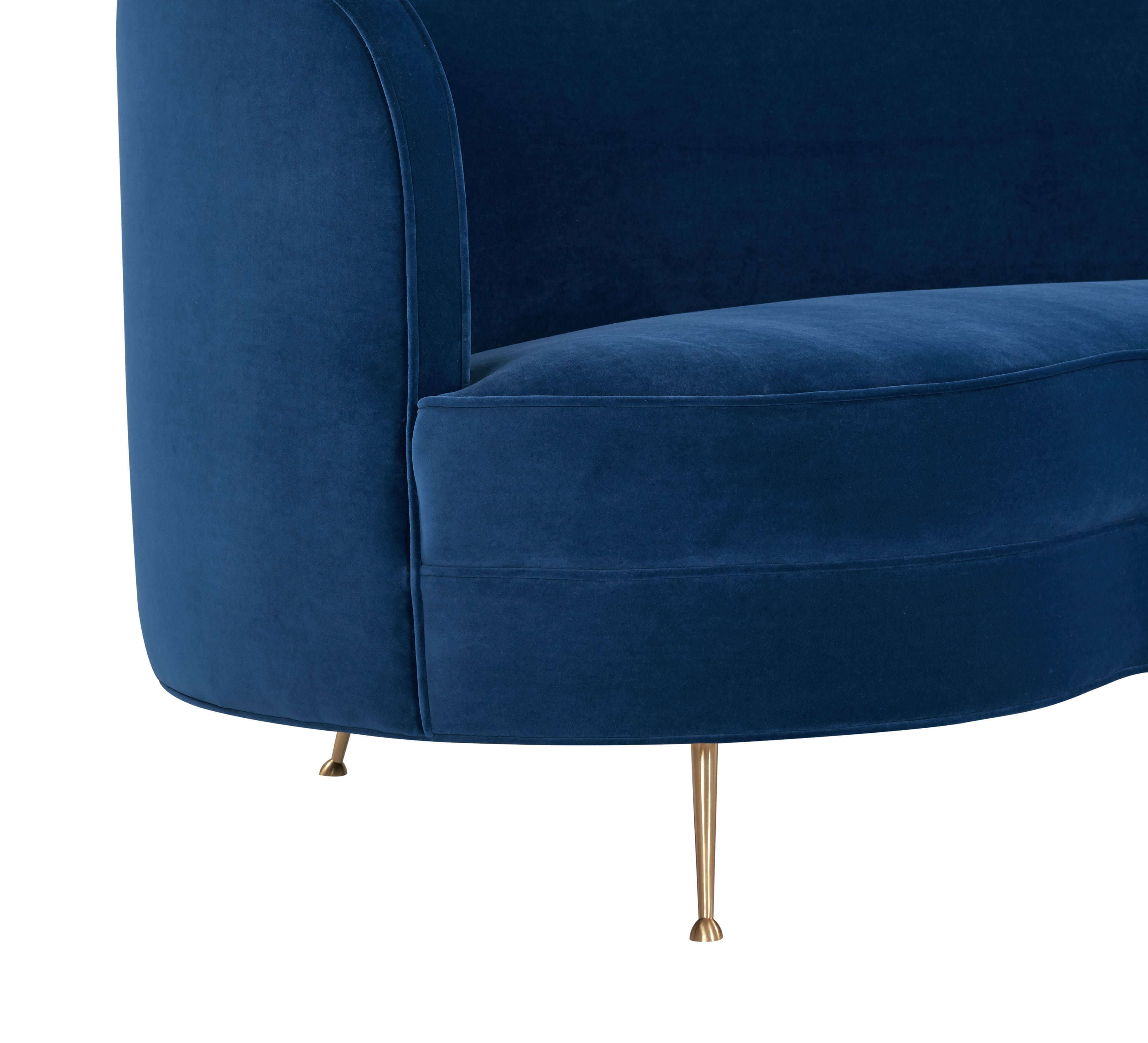 Dual-toned high-end sectional luxury sofa with bold contrast
