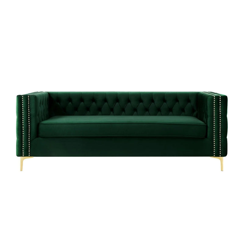 Quinn Upholstered Velvet Sofa